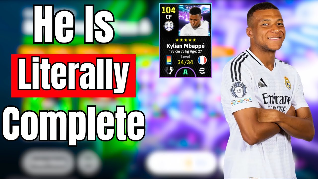 Mbappe might be the MOST BROKEN striker in eFootball….