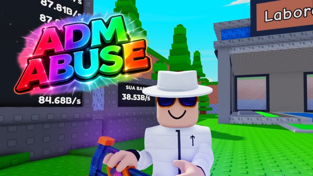 É HOJE! ADM ABUSE NO LABORATÓRIO BRAINROT 😱🔥