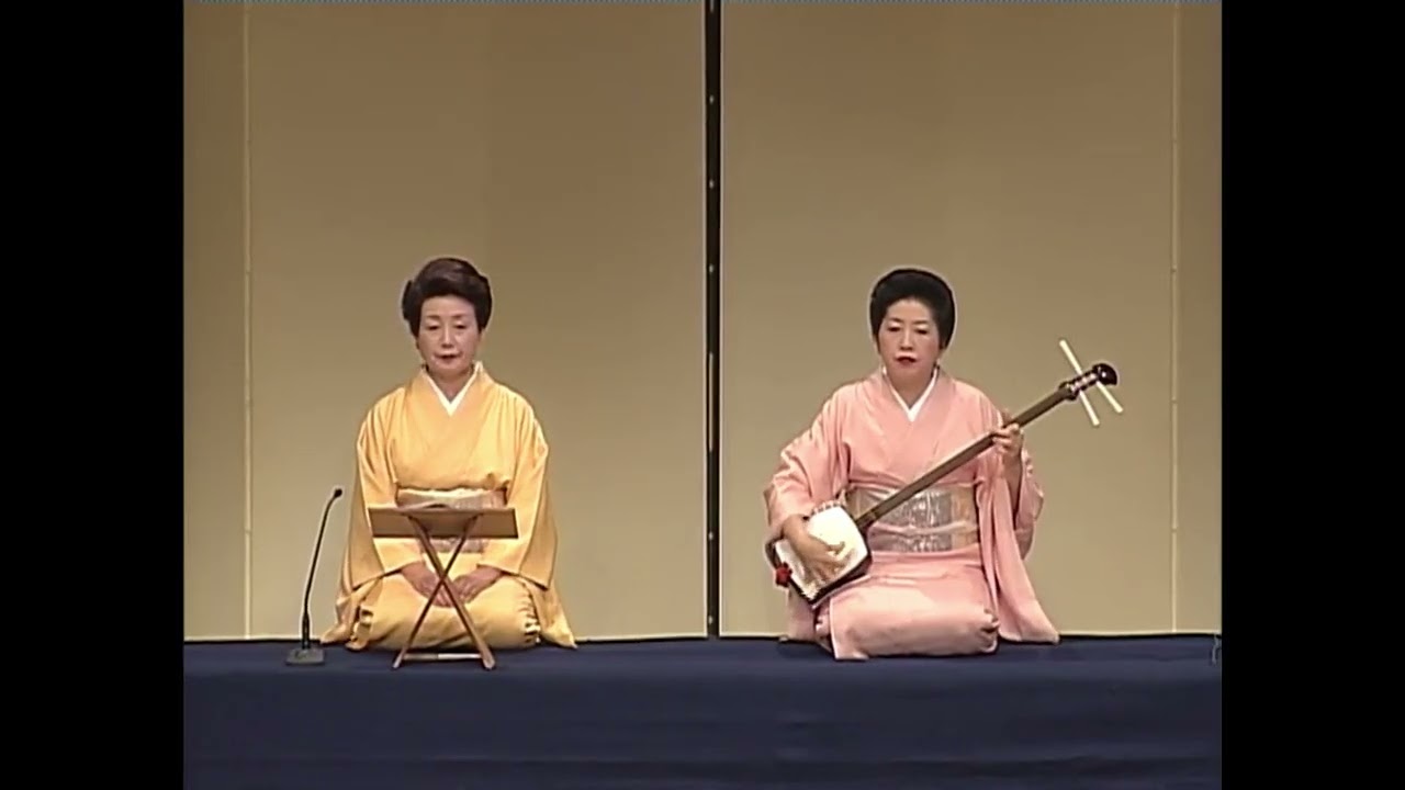 長唄　多摩川　より