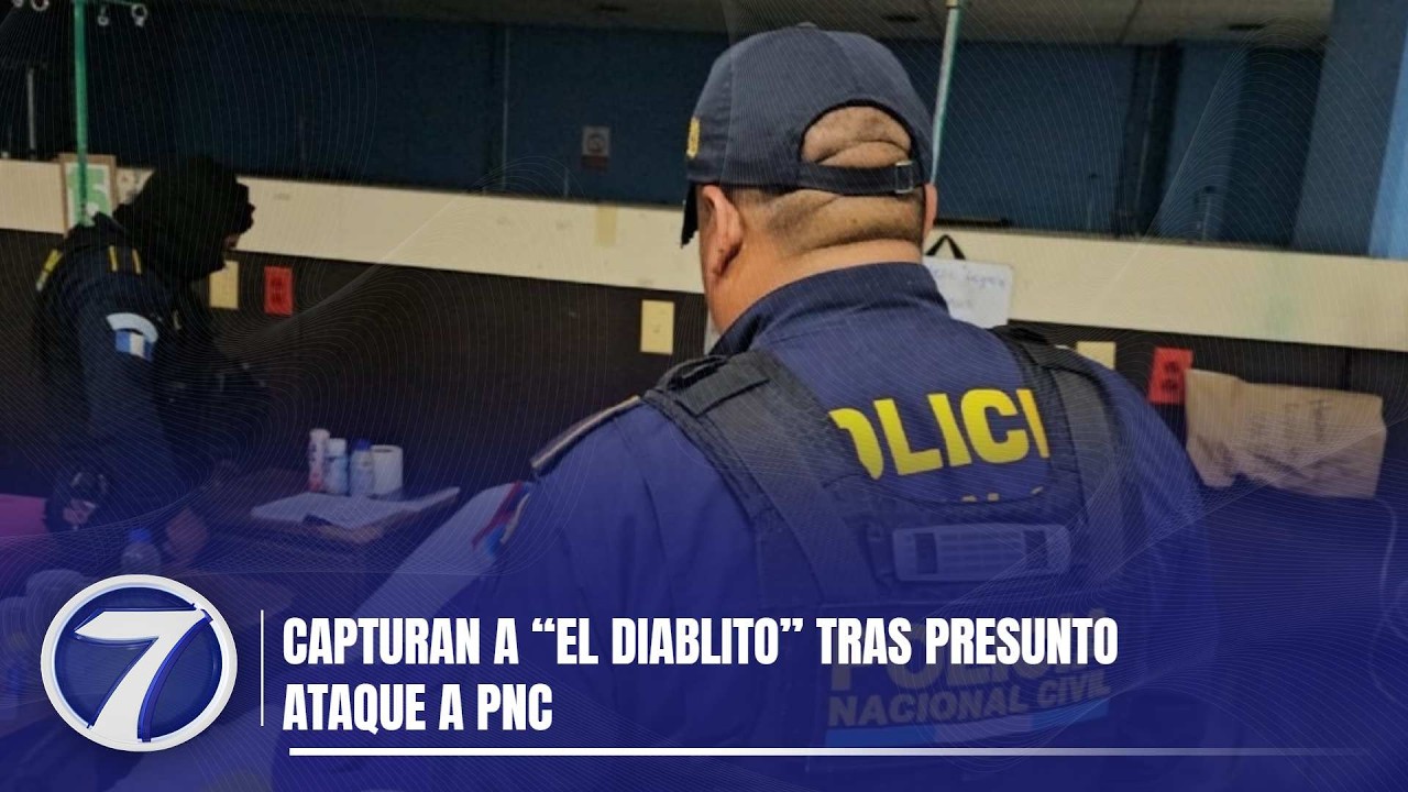 Capturan a “El Diablito” tras presunto ataque a PNC