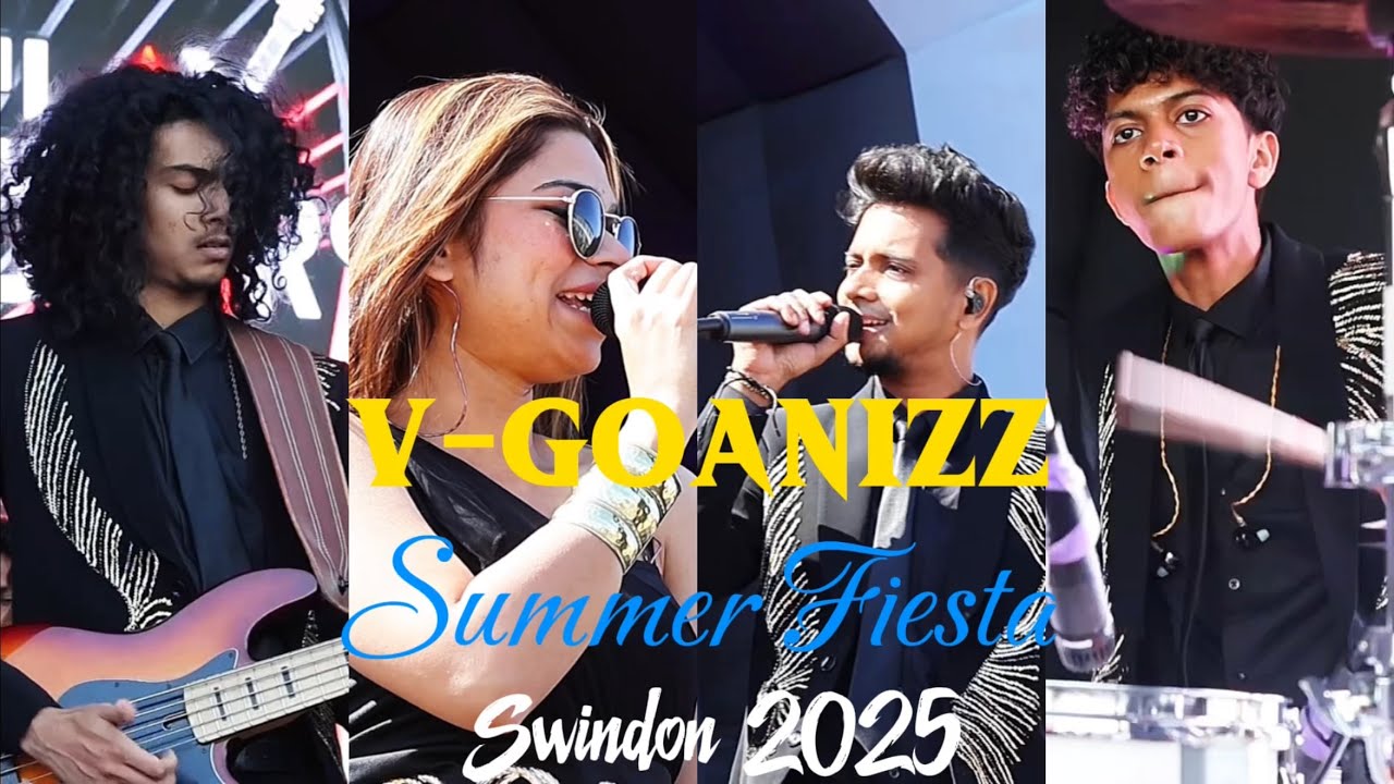 V-Goanizz | Summer Fiesta | Clay Jars Band | Shades Band | DJ Queency | Swindon 2025 | 4K