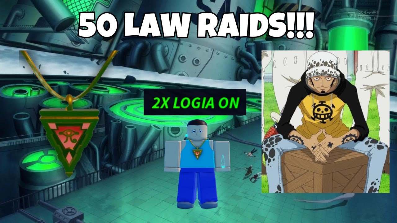[GPO] 50 Law Raids With 4x Logia