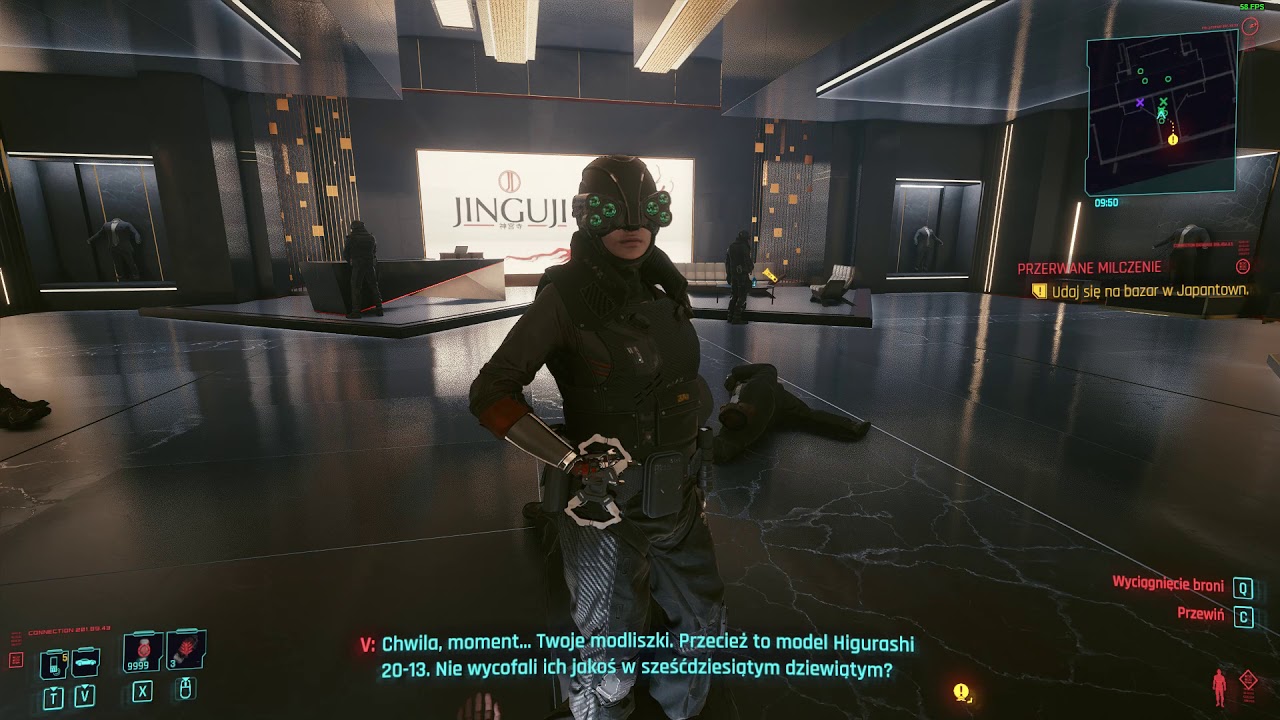 Cyberpunk 2077 Ukryta misja w sklepie.