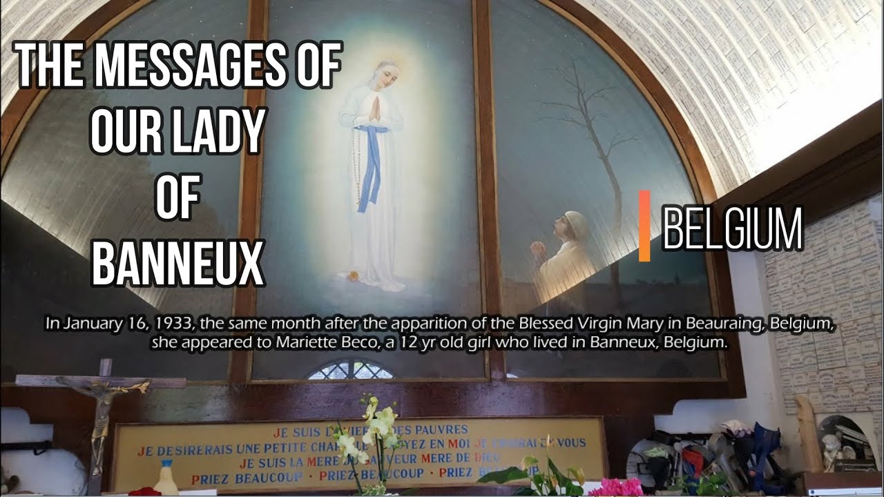 Marian Apparition in Belgium 1933 / A Visit to Our Lady of Banneux 2020
