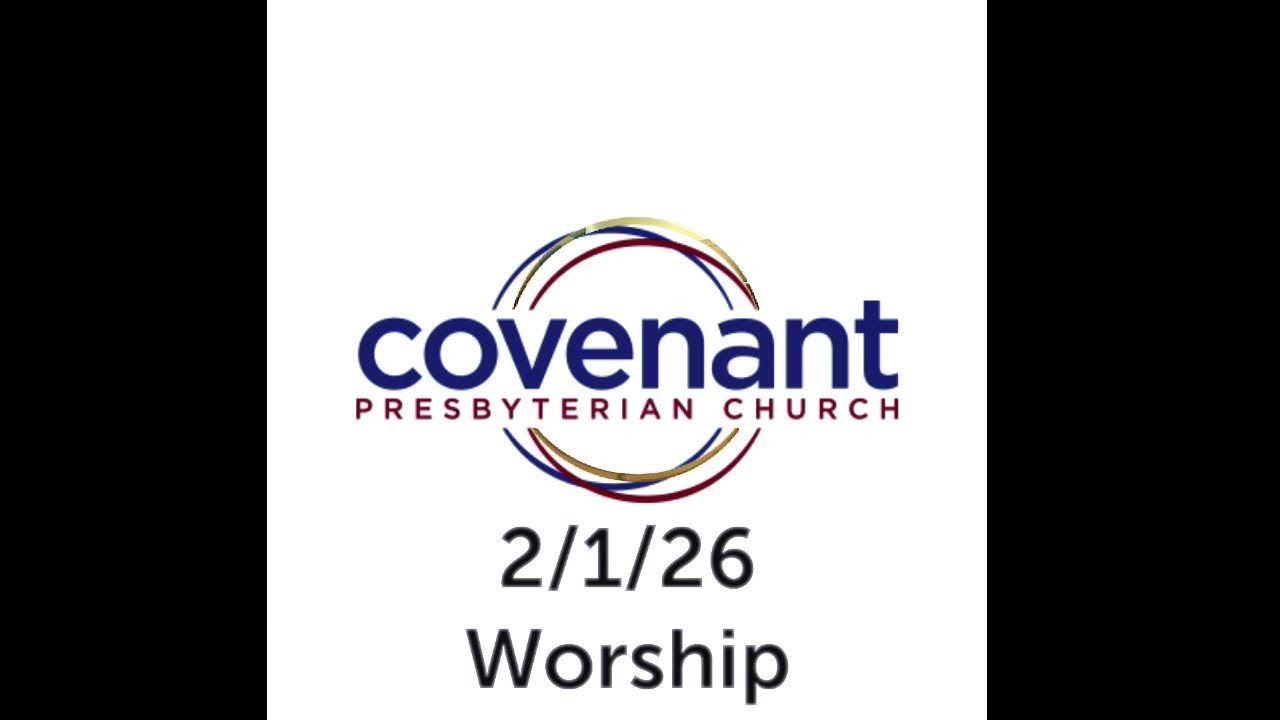 The New School: With Honors, with Head Pastor Joel Esala Feb. 1st, 26' Covenant PCUSA