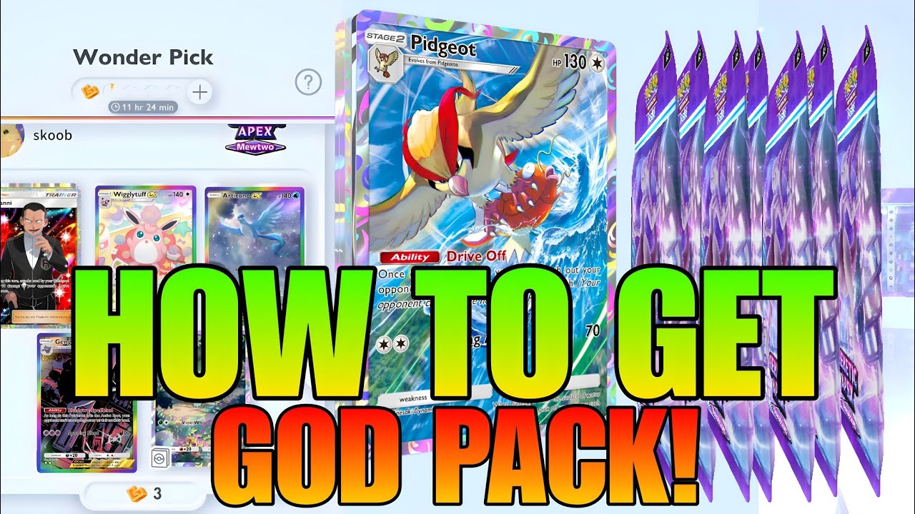 КАК ПОЛУЧИТЬ GOD PACK POKEMON TCG POCKET