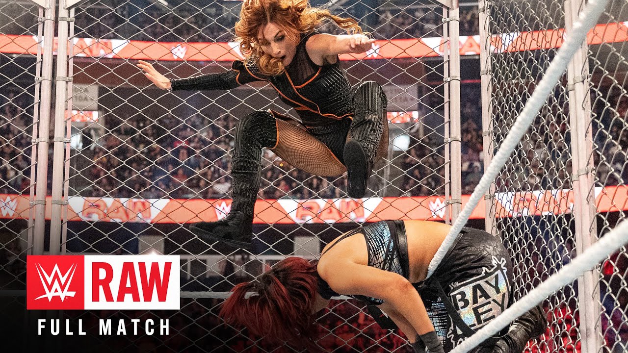 FULL MATCH: Becky Lynch vs. Bayley | Steel Cage Match: Raw, Feb. 6, 2023