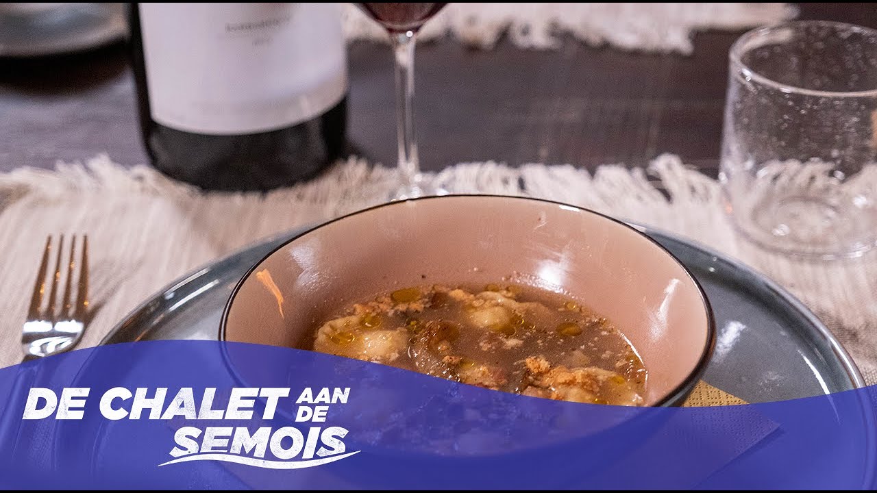 Anolini in brodo met Parmaham | De Chalet aan de Semois