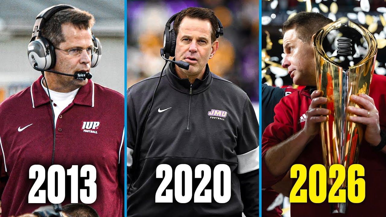 Curt Cignetti's journey from DII football to CFP national champion