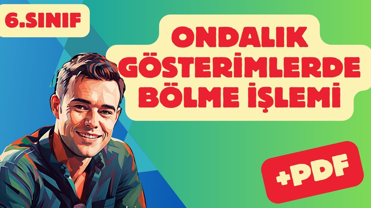 6.Sınıf Matematik | Ondalık Gösterimlerde Bölme İşlemi #yenimüfredat #ondalıkgösterim