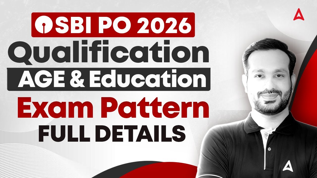 SBI PO Notification 2026 Tamil | SBI PO Eligibility, Qualification, Age Limit, Exam Pattern in Tamil