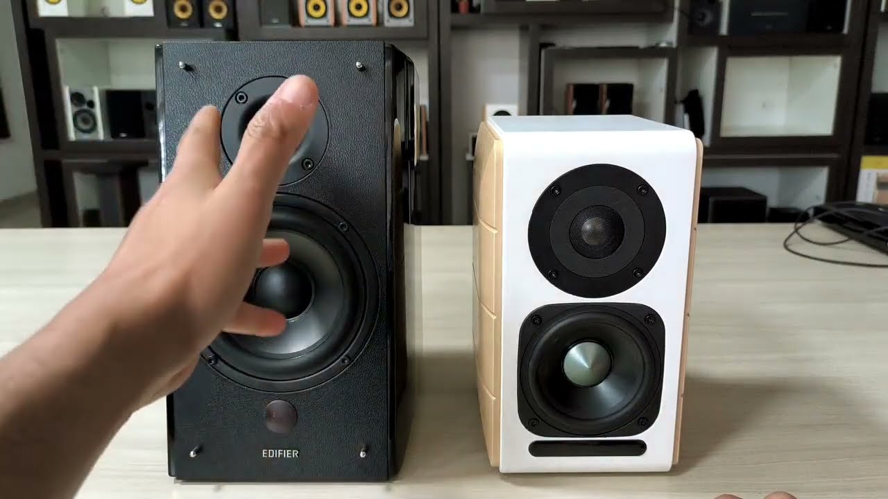 EDIFIER R2000DB vs S880DB (vídeo simples)