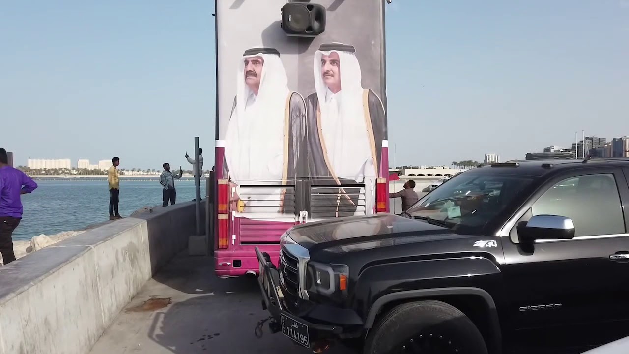 Qatar rv bus double decker 2019  باص قطر