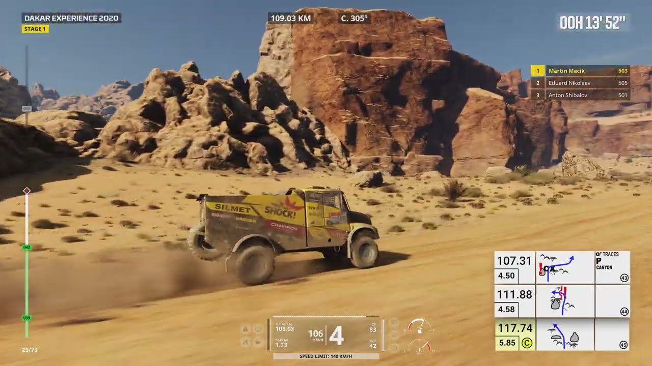 Dakar Desert Rally Simulation Dakar experience 2020 First Stage