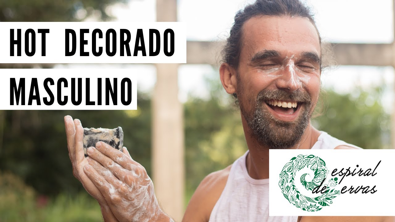 Sabonete com leite de aveia Hot Process Fluido decorado com aroma masculino