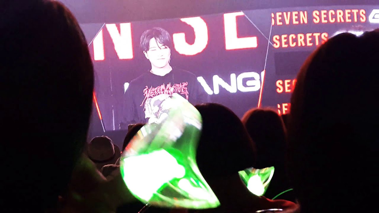 190906 solo stage Youngjae - talk + Where do you wanna go GOT7FanFest in Bangkok