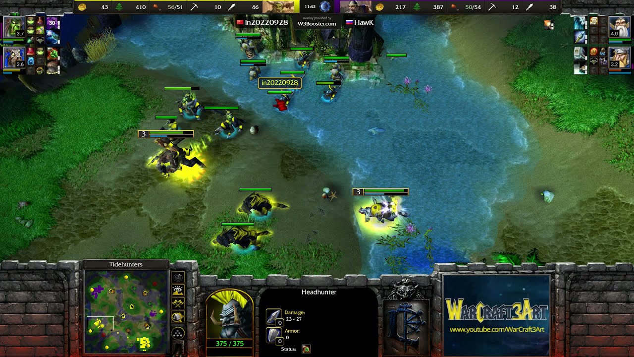 HawK(HU) vs Lin Guagua(ORC) - Warcraft 3: Classic - RN5913