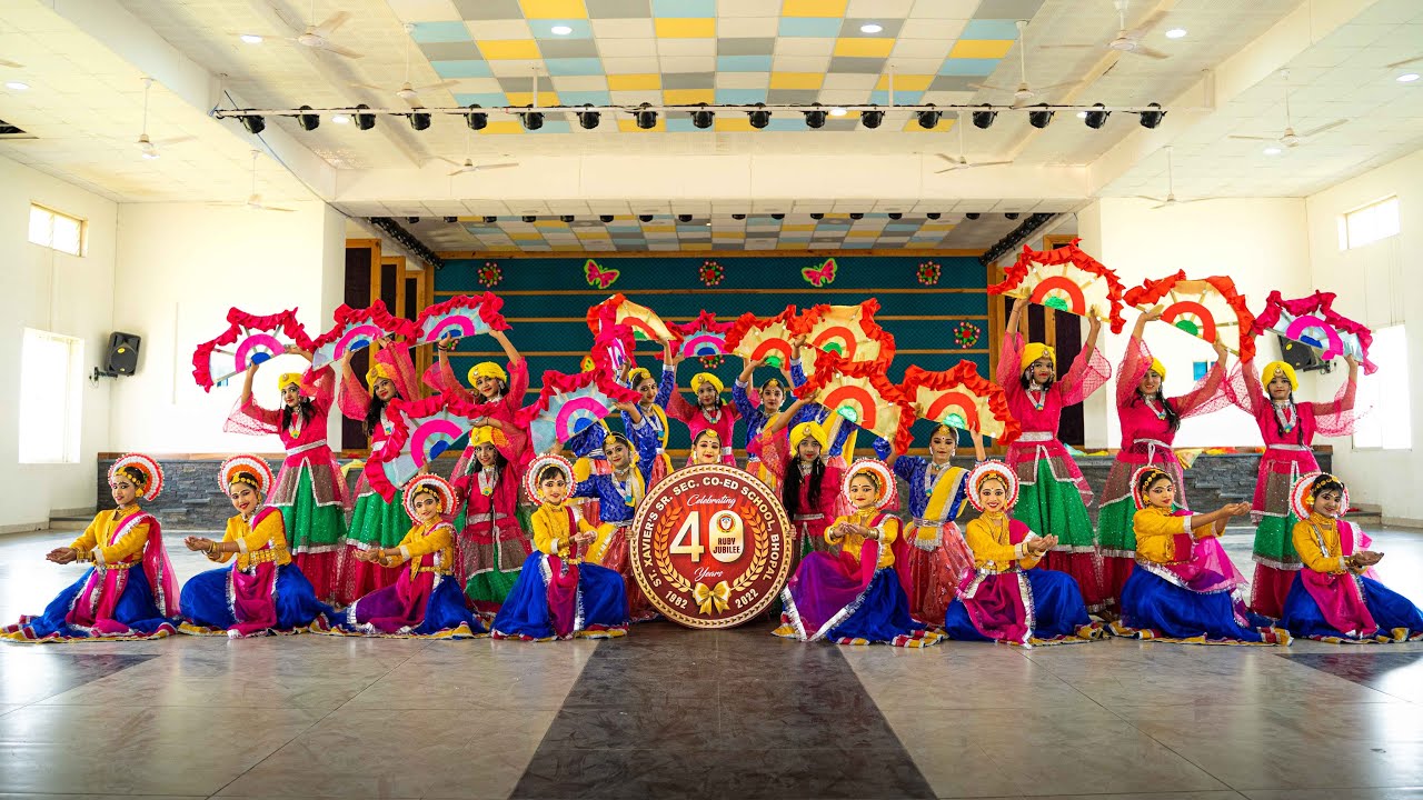 Ruby Jubilee Ceremony Finale Dance | Aao Na | St. Xavier's School Bhopal