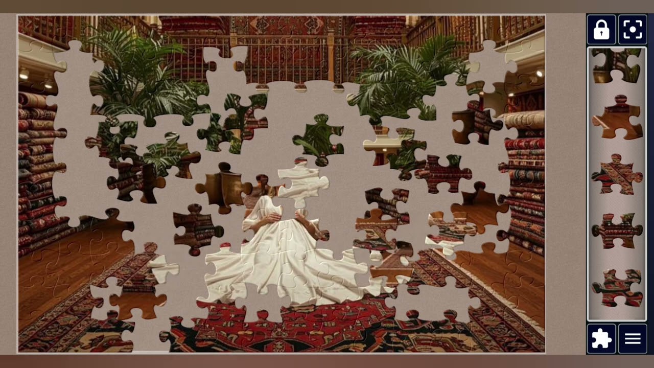 Beautiful Carpet design//jigsaw puzzles craft🧩🧩//Amazing puzzles Art🧩//puzzles Collection🧩🧩//