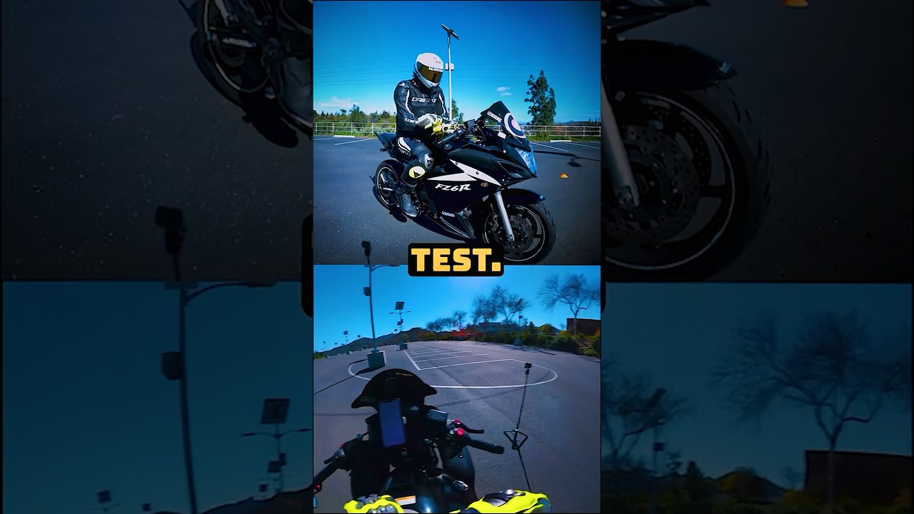 ⚠️ Front Brake VS Rear Brake! What Stops You The Fastest? 