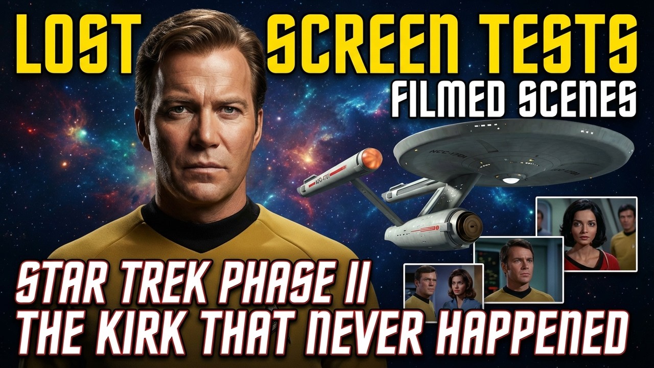 Unseen Star Trek Phase 2 Footage: Shatner's Secret Role?