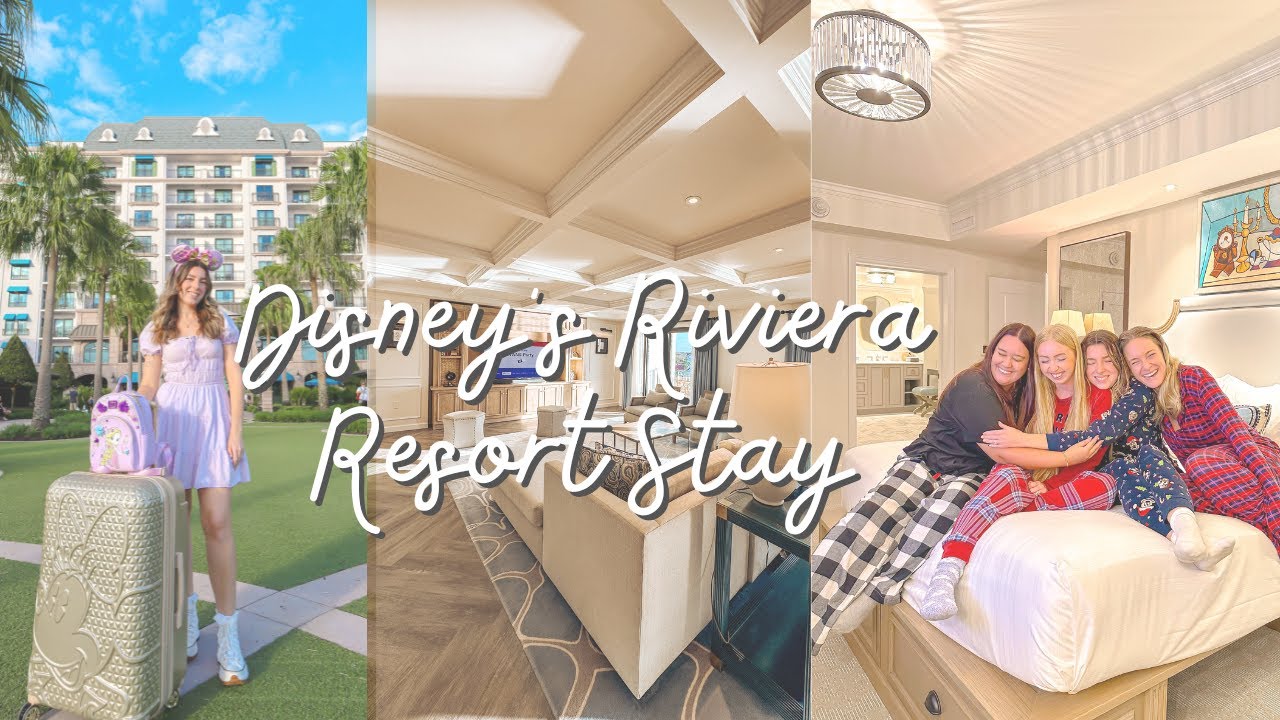 Staying at Disney's Riviera Resort in a 3-bedroom GRAND VILLA! Full Room Tour!