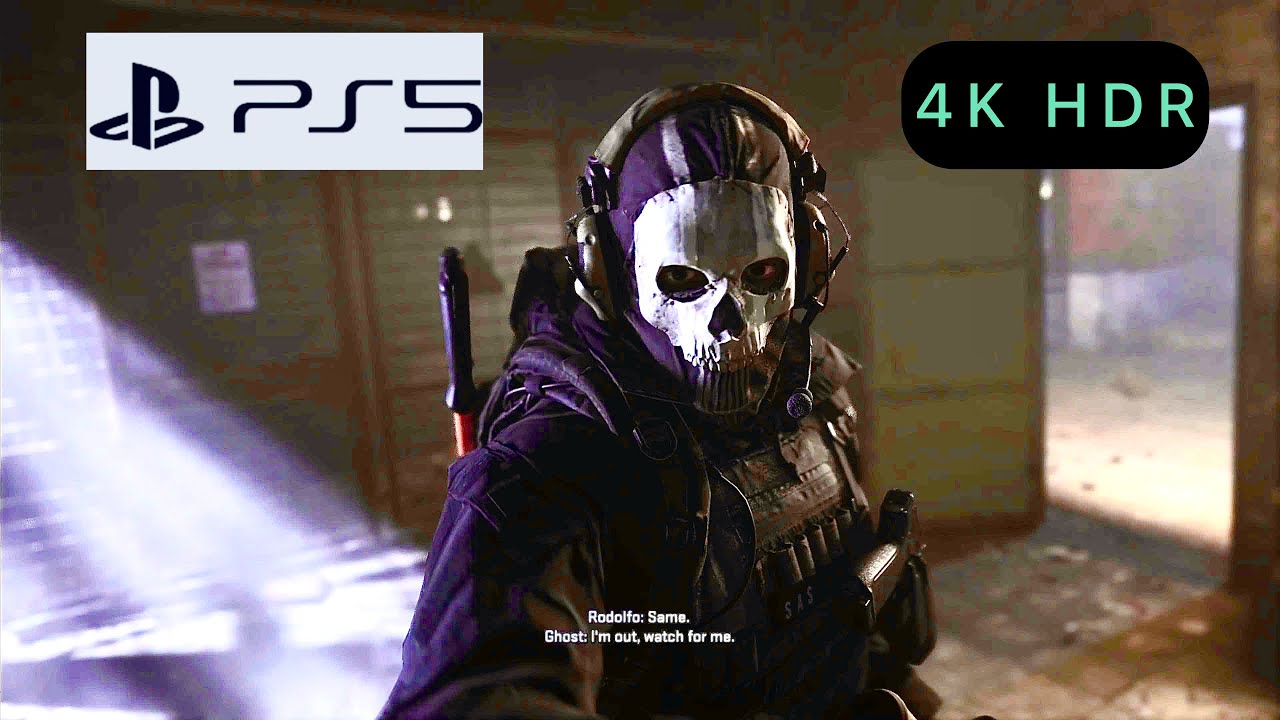 Ultra Realistic Tactical, Gameplay Modern Warfare 2 (4K HDR PS5)