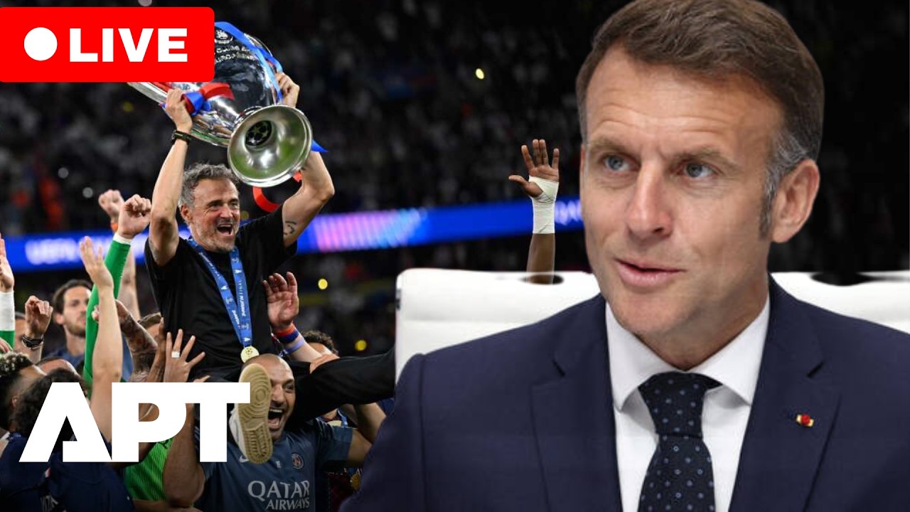 LIVE | French President Macron Welcomes PSG To Elysee Palace After Champions League Triumph | APT