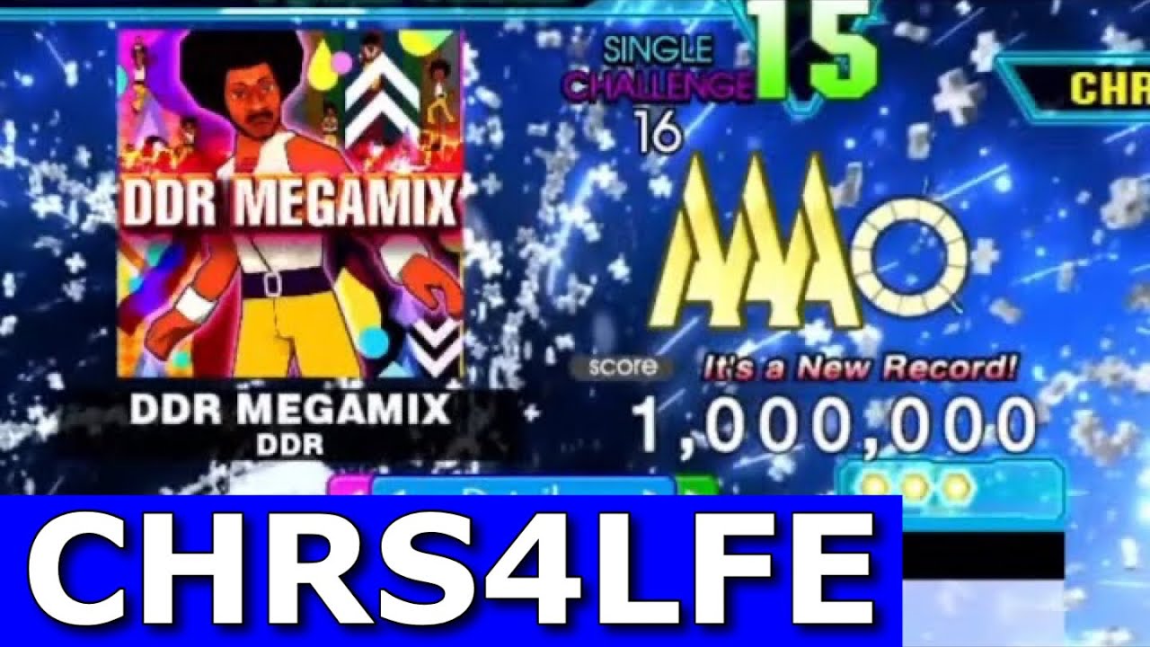 DDR MEGAMIX (CSP-16) MFC 1,000,000 World Record [DDR A20+]