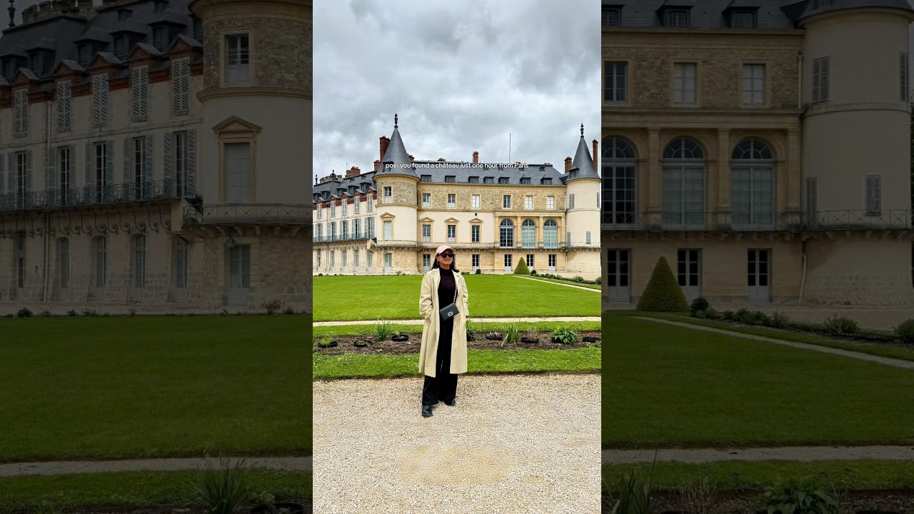 you found a château just 1 hour from Paris 