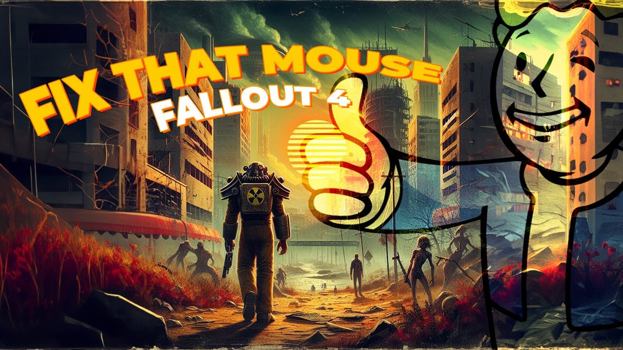 Let's FIX IT! | Fallout 4 Mouse Sensitivity