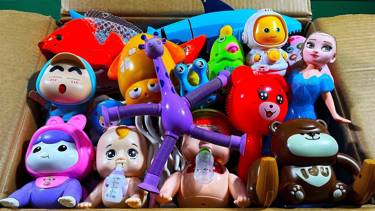 8.30 Minutes Satisfying with Unboxing Pink Princess House Toys Play Set Review Toys｜ASMR