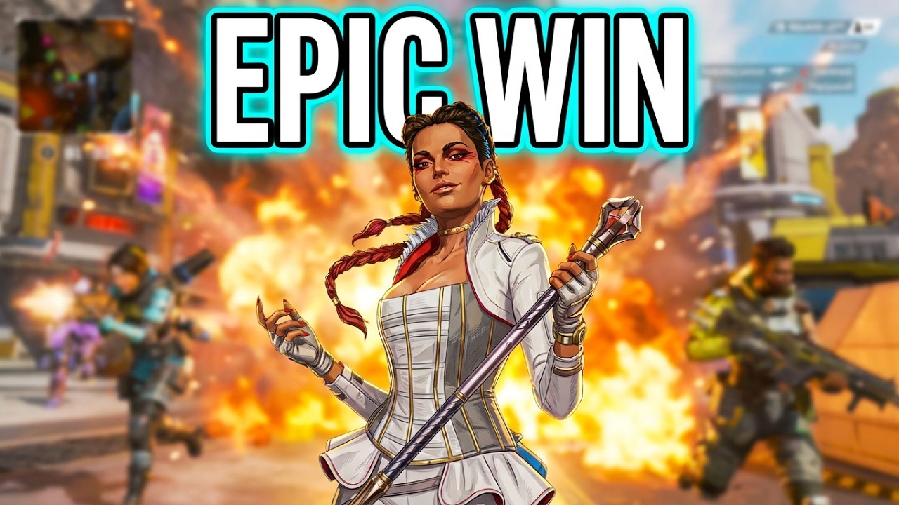 INSANE 1st Win back on apex in over 4 months of not playing first time streaming here..