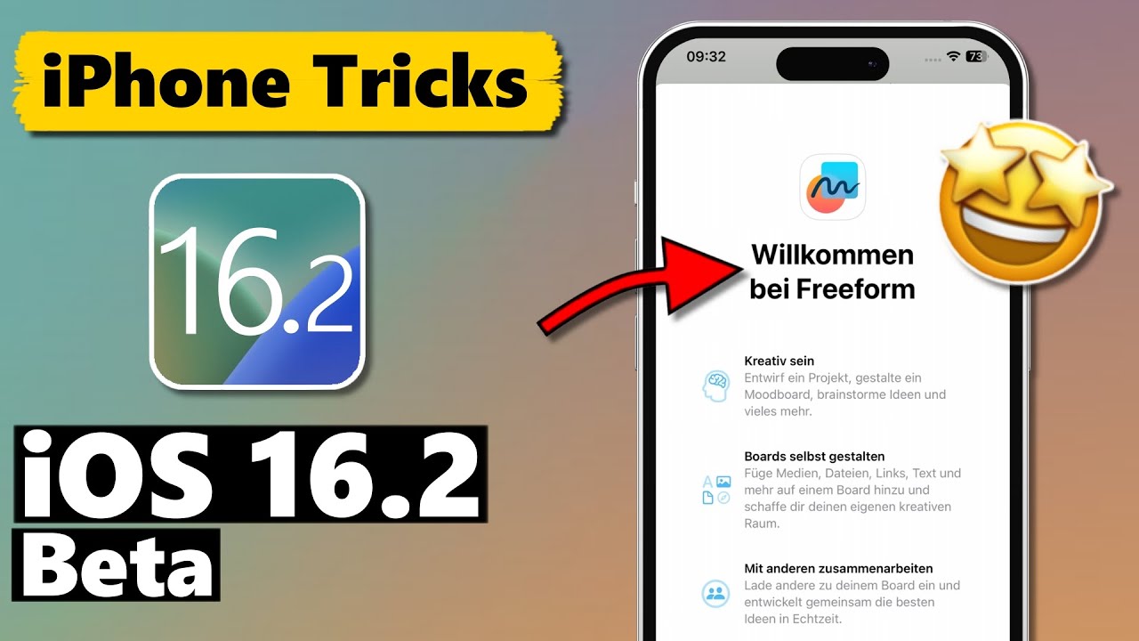 iOS 16.2 Beta 1 - ganz NEUE App f&uuml;r das iPhone kommt! 🤩