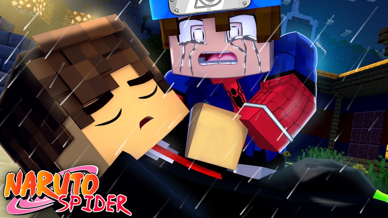 Minecraft : NARUTO Sp 🕷🕸 - A fúria DO BYAKUGAN ARANHA ! HOMEM ARANHA perde algo IMPORTANTE... ! Ep 3