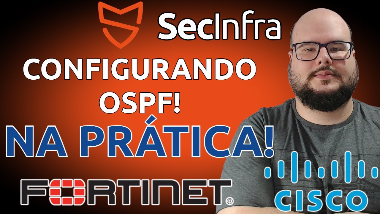 VEJA COMO CONFIGURAR OSPF NA PR&Aacute;TICA EM FIREWALLS FORTINET FORTIGATE E ROTEADORES CISCO!