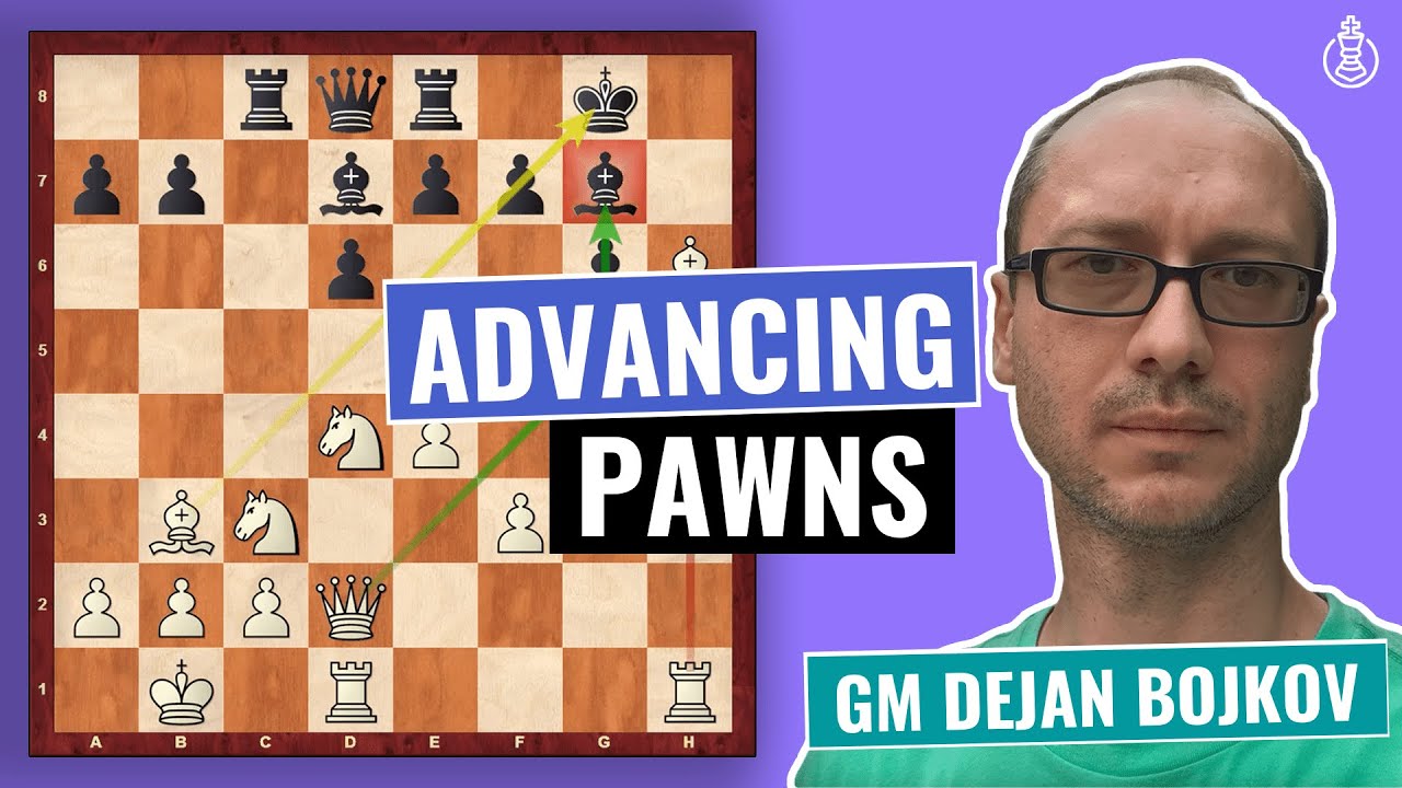 How to successfully attack the enemy King with advanced Pawns | Attacking Chess | GM Dejan Bojkov