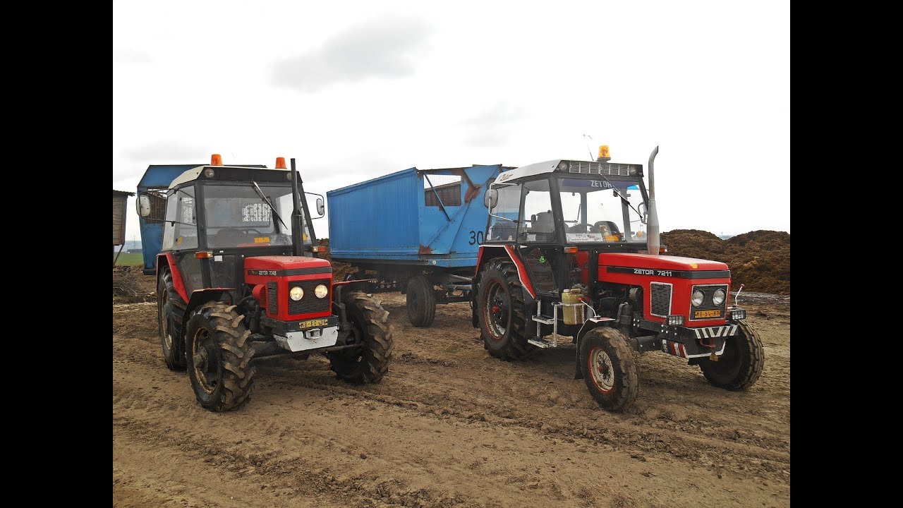 odvoz  hnoje, obornik 2016  zetor 7745 zetor 7211 dressta 534 GoPro best of 2016
