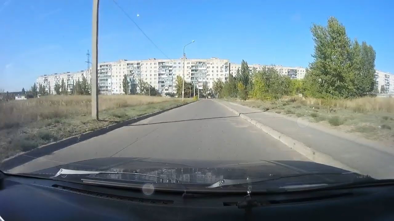РУБЕЖНОЕ от парка через ласточку и спецуху на седьмой . Кадры из прошлого