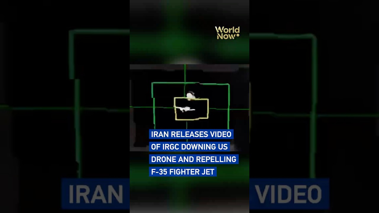 Iran releases video of IRGC downing US drone and repelling F-35 fighter jet
