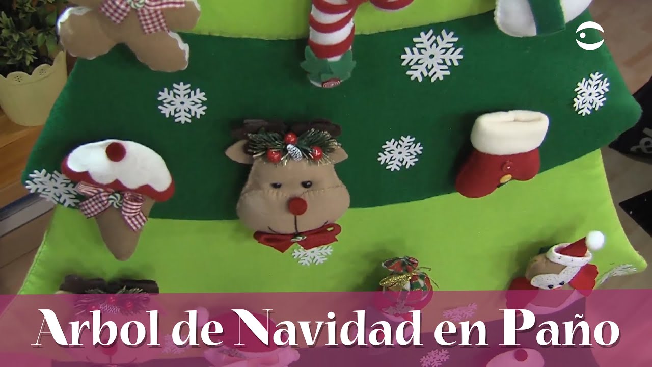 Apenda y Venda - Árbol de navidad en paño Lency