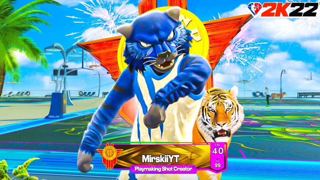 I UNLOCKED The FIRST WILDCAT MASCOT in NBA 2K22 LVL 40 MASCOTS WILL BREAK THE GAME! MASCOTS NBA 2K22