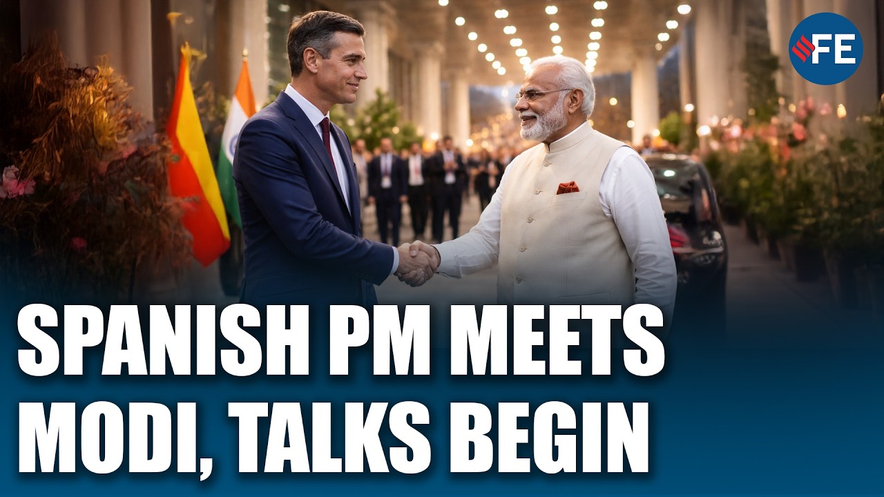 Spain PM Meets Modi at AI Summit in Delhi
