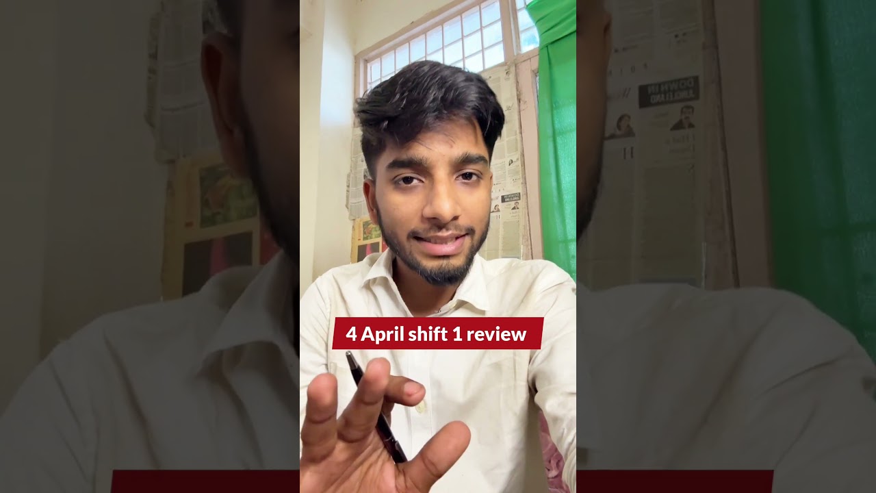 🫨Ajeeb shift? 4 April shift 1 review | JEE Mains 2025