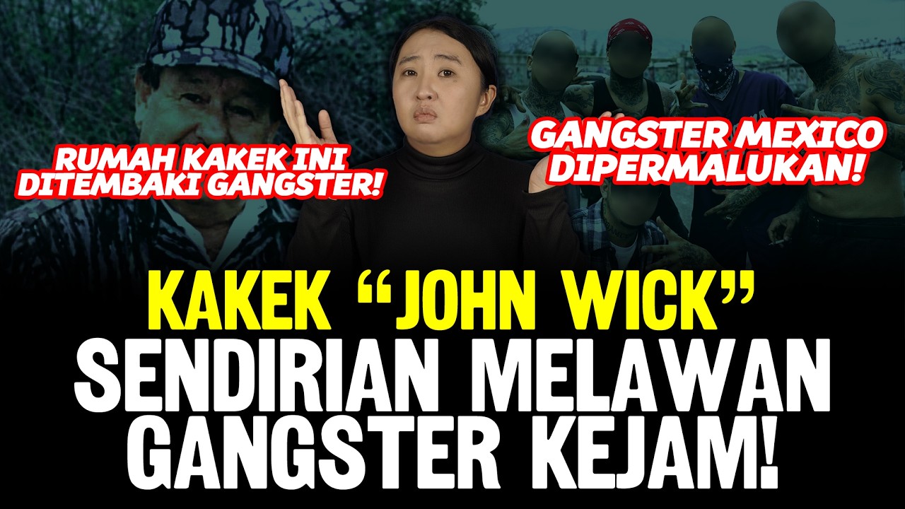 KAKEK INI MELAWAN G4NG$TER MEXICO PALING DITAKUTI SENDIRIAN!