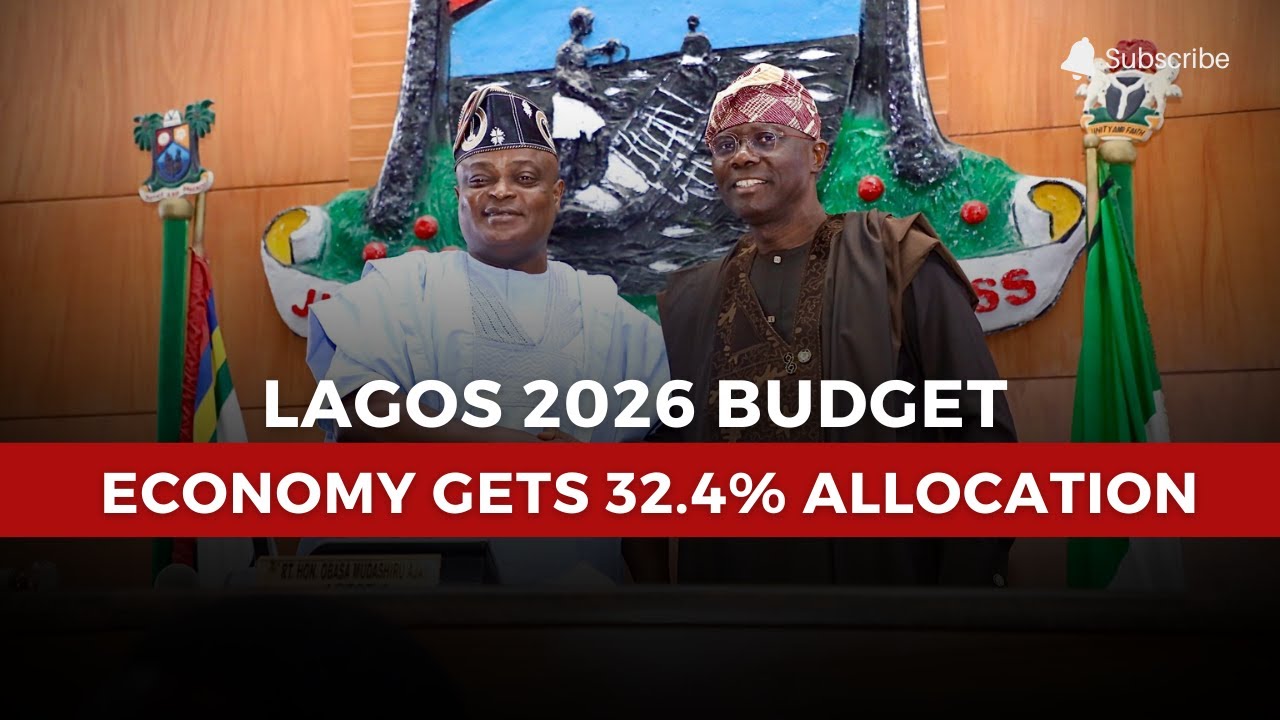 Sanwo-Olu Presents 2026 Budget as Economy Takes 32.4% Share