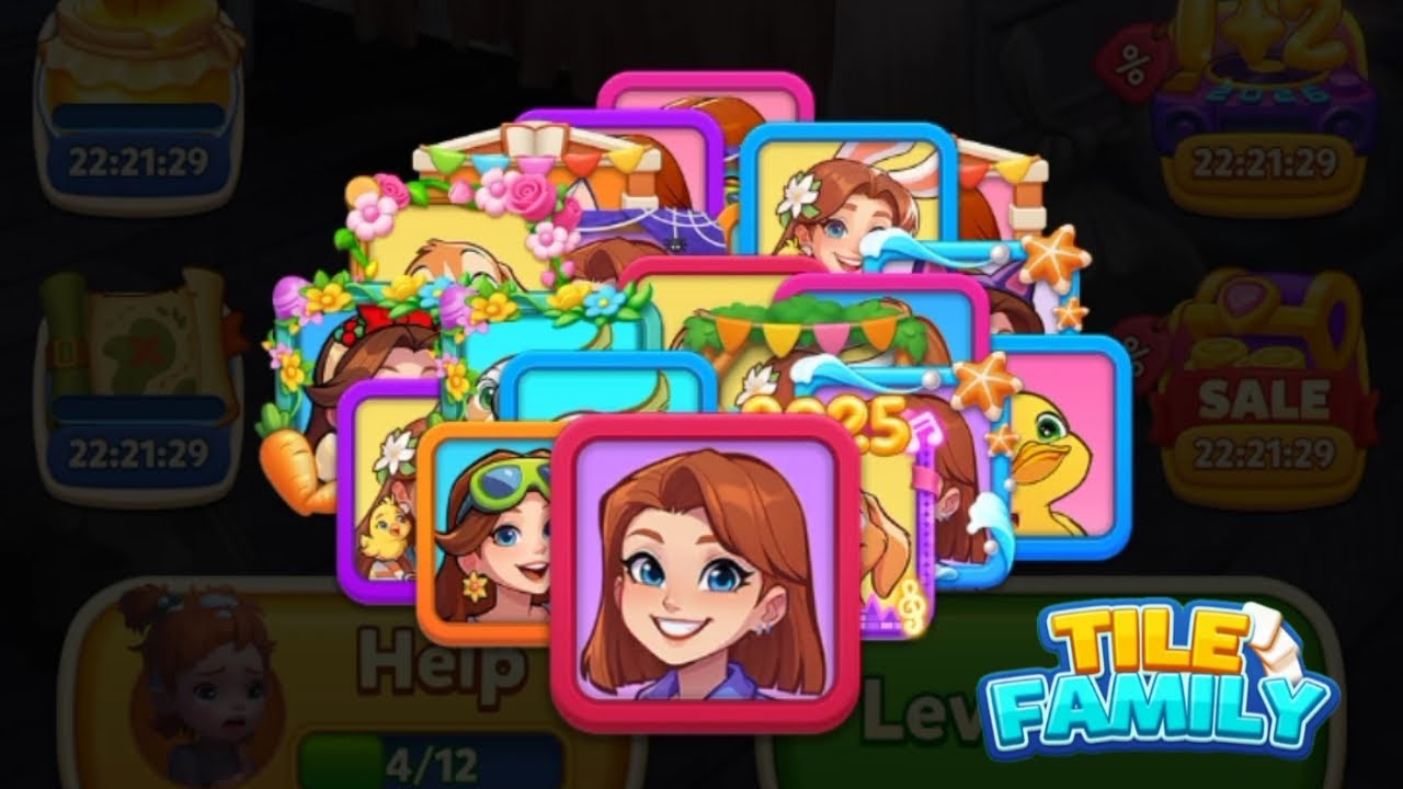 🌲Tile Family:Match Puzzle Game🎁Level 821-840🏮|Chamor Games