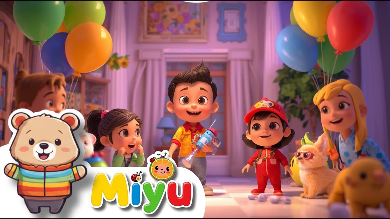 🎵👶 Canzoni Educative per Bambini: Contare le Dita, 5 Piccole Auto e L'Uomo Pera 🍐 | Miyu