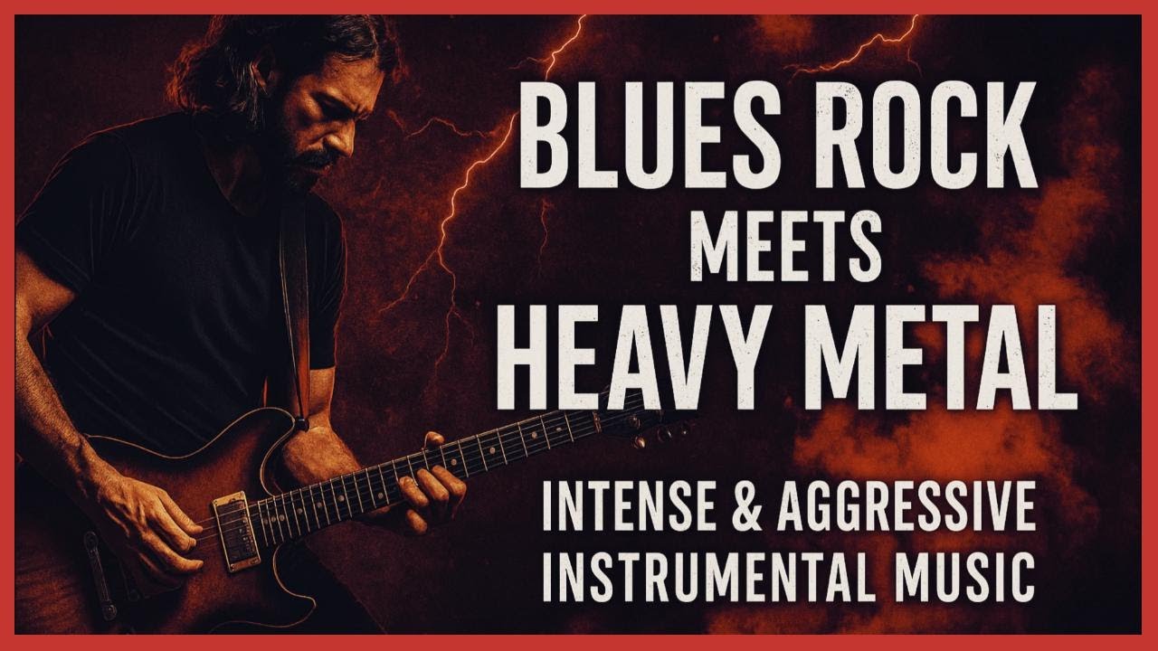 Blues Rock Meets Heavy Metal &ndash; Intense & Aggressive Instrumental Music Full of Determination