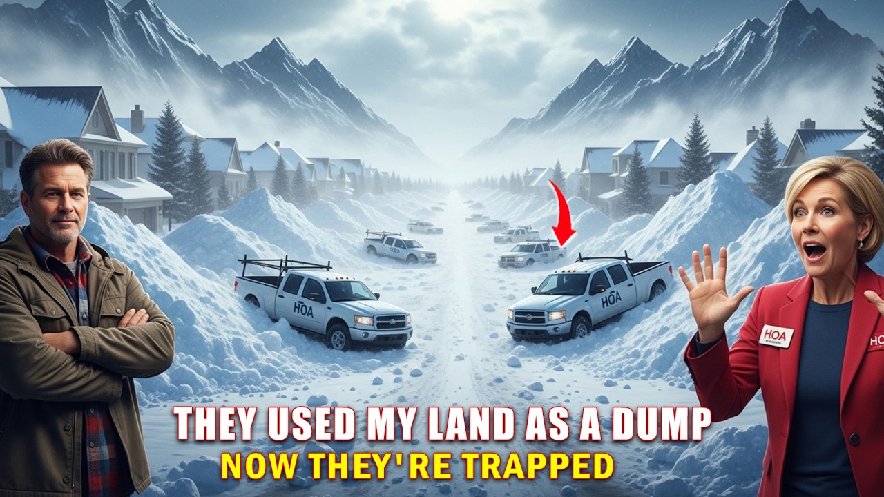 HOA Dumped Their Snow On My Land — Then Karen Watched Her Street Rip Apart